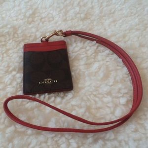 Coach ID Lanyard